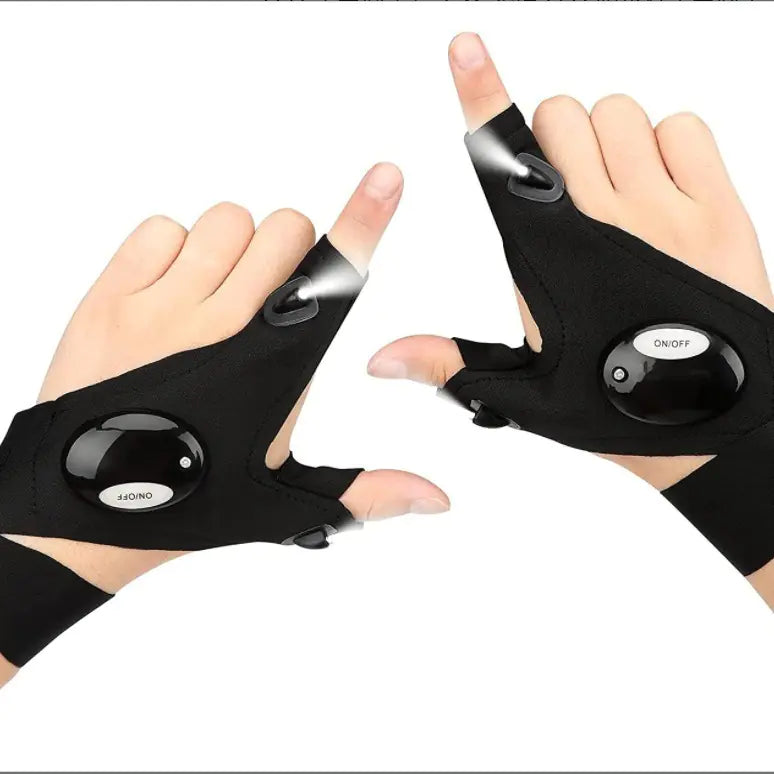 Camping Flashlight Gloves