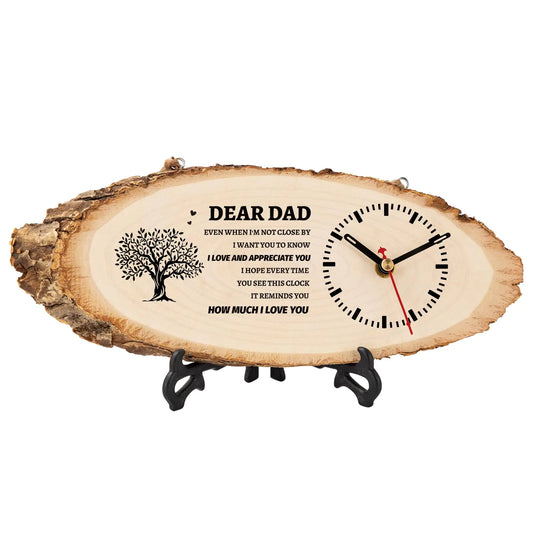 Dad's Wooden Clock