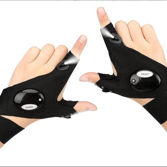 Camping Flashlight Gloves